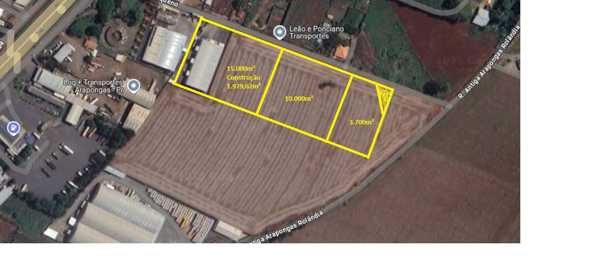 #1494 - Área para Venda em Arapongas - PR